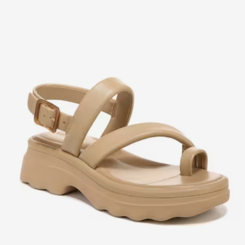 NEW VINCE SANTA CRUZ SANDAL IN TAN $295